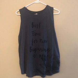 CALIA Athletic Gray Tank Size XL